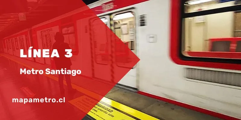 Línea 3 del metro de Santiago de Chile